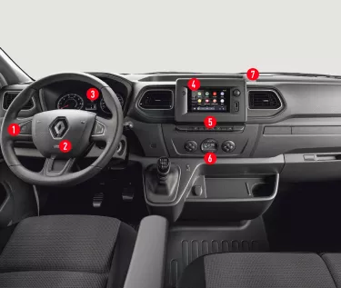 Inside cab Master